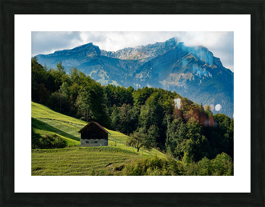 Mount Pilatus Picture Frame print