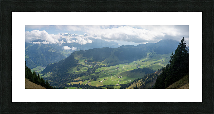 Swiss Valley Picture Frame print