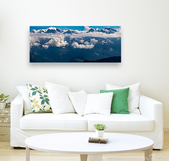 Alp Mountain Tops Reproduction