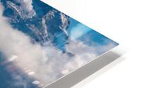 Alp Mountain Tops HD Metal print
