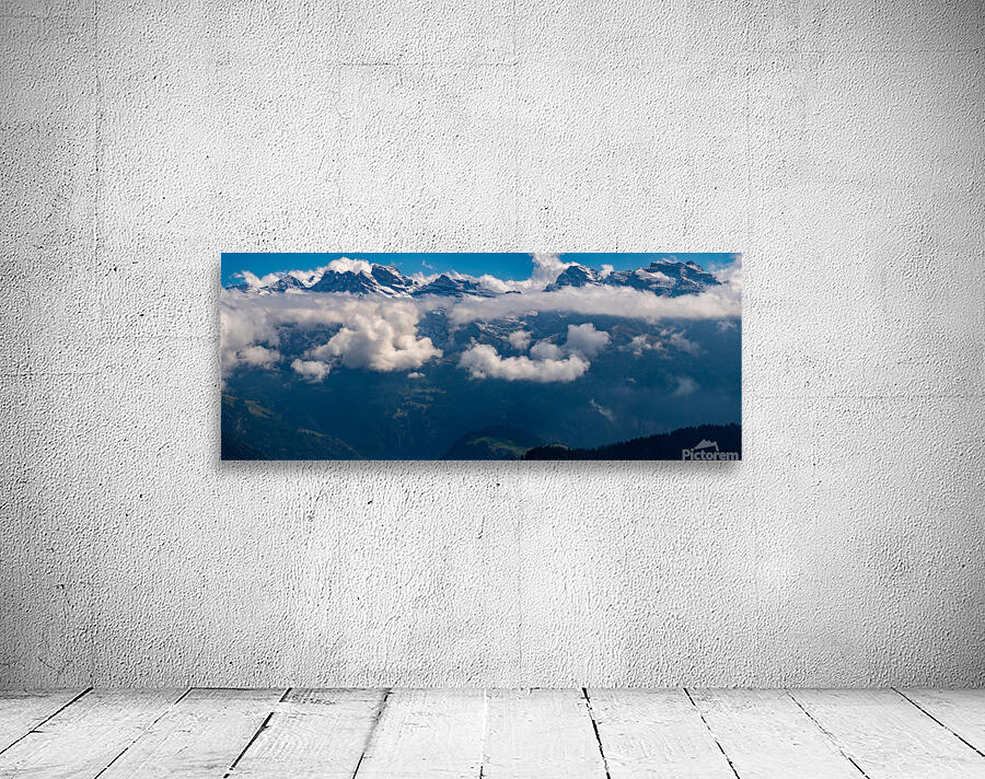 Alp Mountain Tops Wall Preview