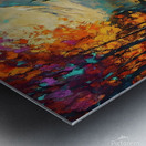 landscape with trees and river Metal print