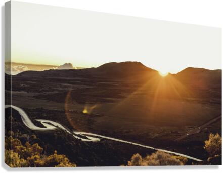 Plaine des sables Canvas Print