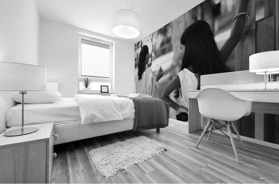 Comme des grandes Mural print