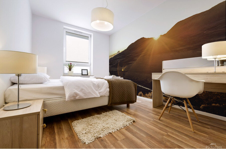 Plaine des sables Mural print