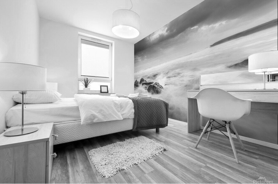 Mist Waves Mural print