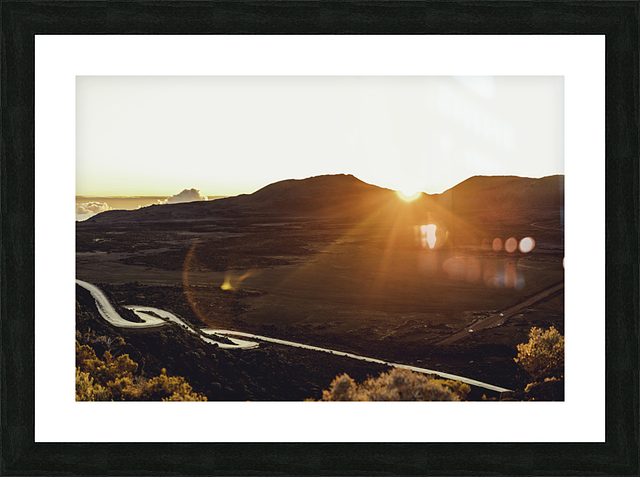 Plaine des sables Picture Frame print