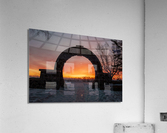 Through The Arch Acrylic Print