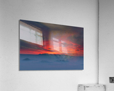 On A Red Sky Acrylic Print