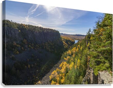 Ouimet Canyon  Canvas Print