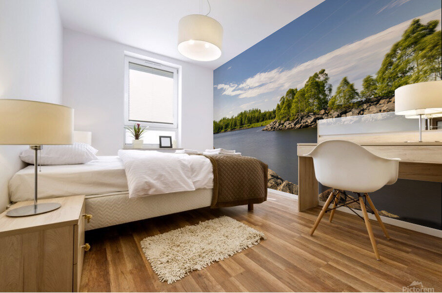 Calm River Mural print