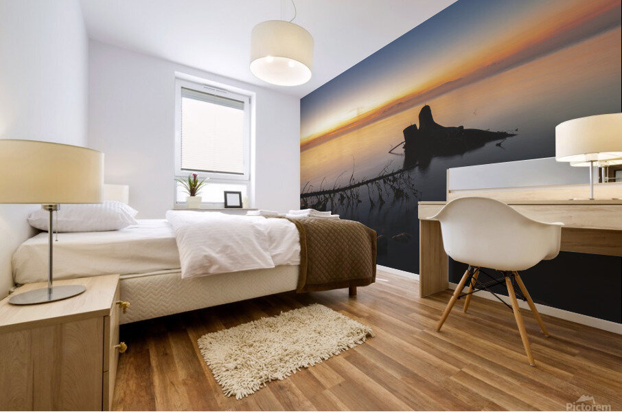 Just Before Sunrise Mural print