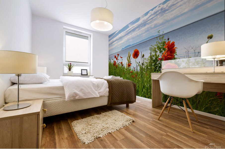 2022 Poppies Mural print