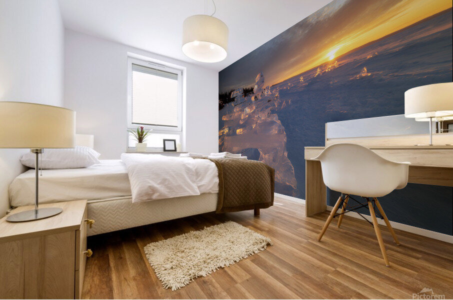 Warm Glow Mural print