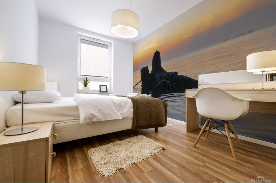 Stumped Mural print
