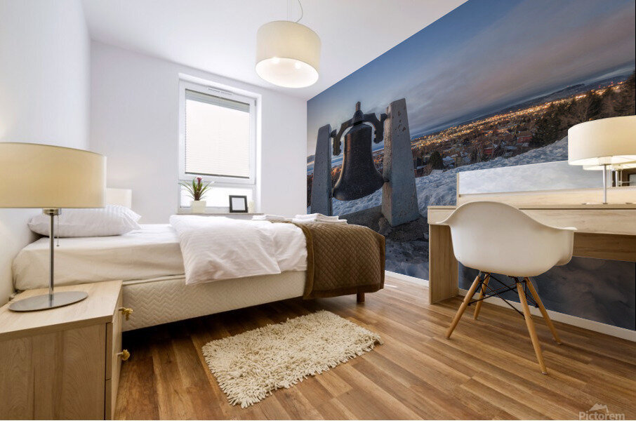 The Bell Mural print