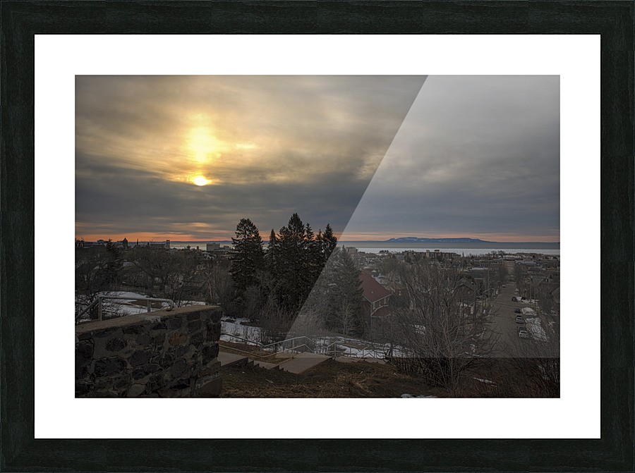 Hillcrest Park Picture Frame print