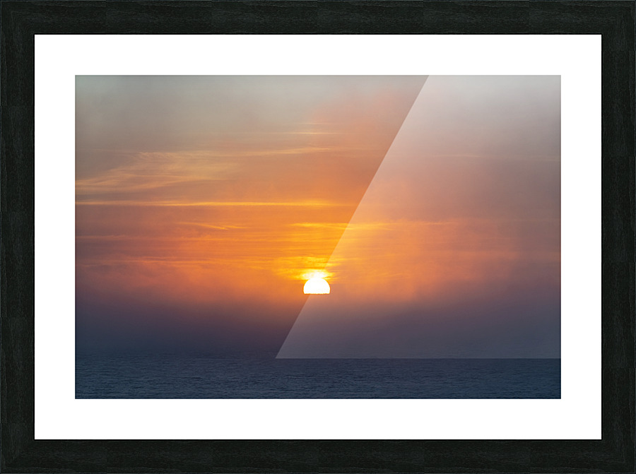 Emerging Picture Frame print