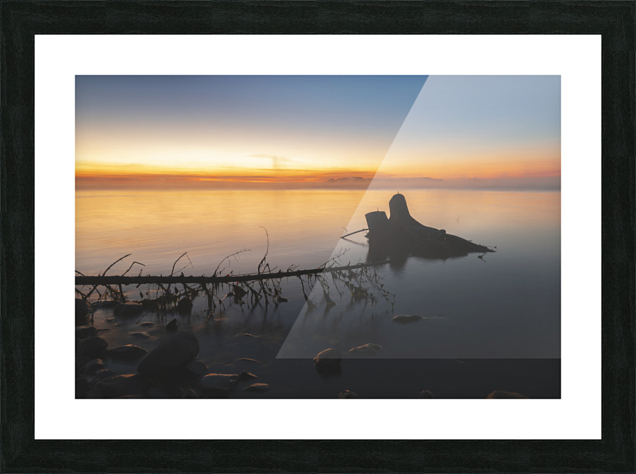 Just Before Sunrise Picture Frame print