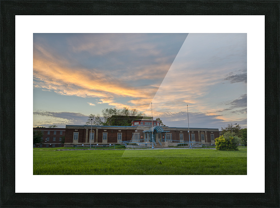 LPH Sunset Picture Frame print