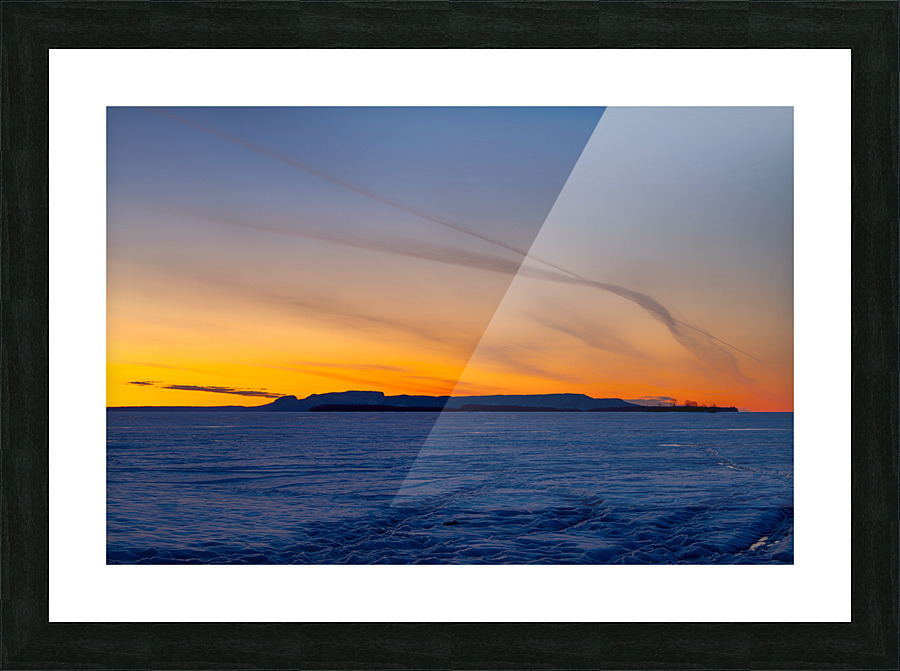Before Sunrise Picture Frame print