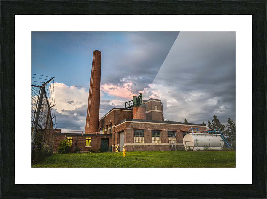 LPH Smoke Stack Picture Frame print