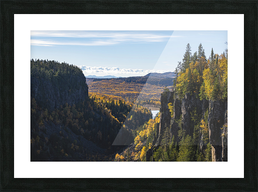 Oumet Canyon Picture Frame print