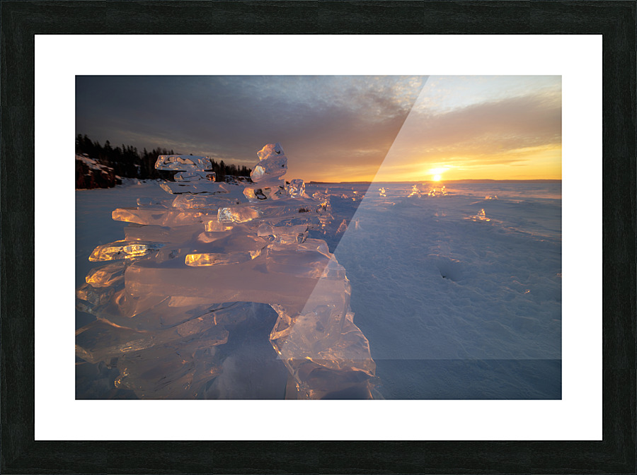 Warm Glow Picture Frame print