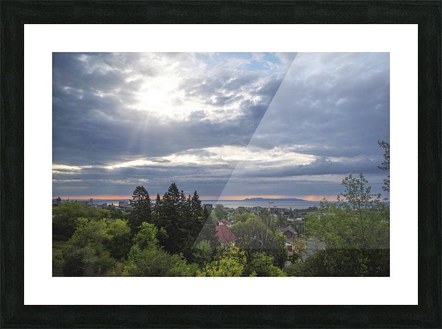 Mid August View Picture Frame print