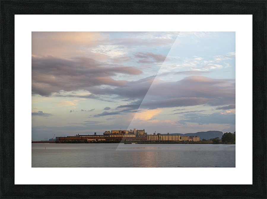 Port Sunset Picture Frame print