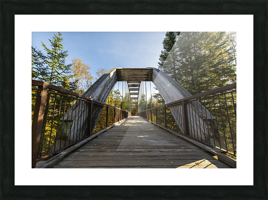 Ouimet Bridge Picture Frame print
