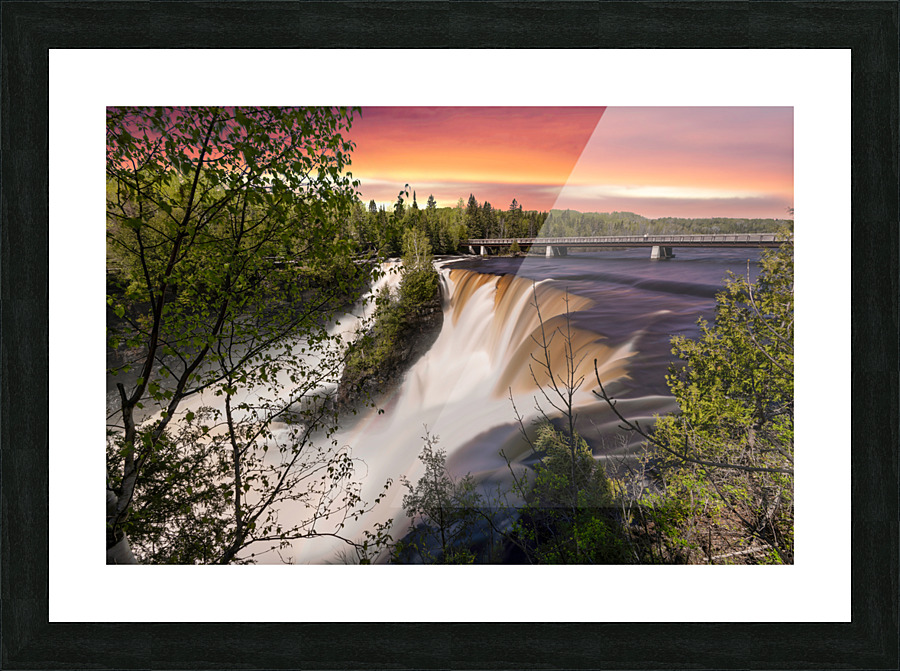 Water  Fire Picture Frame print
