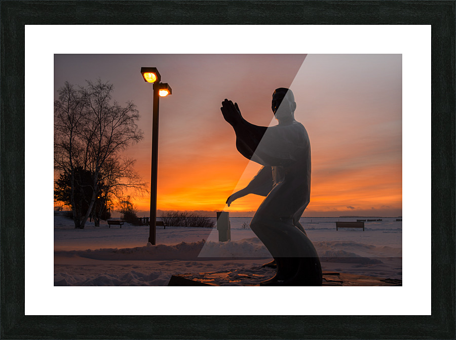 Tai Chi Picture Frame print
