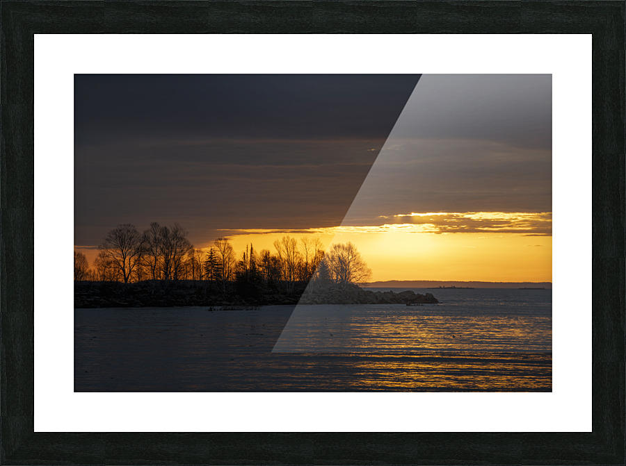 Peninsula Picture Frame print