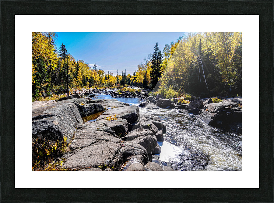 River Bed Picture Frame print