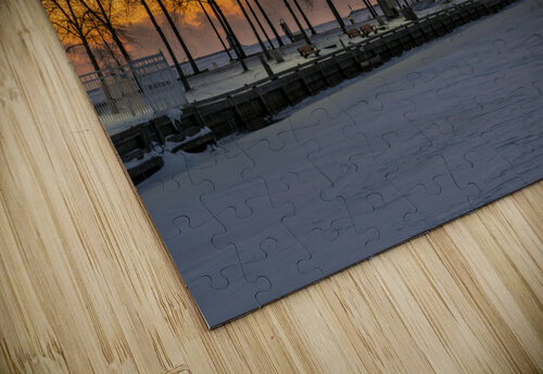 Waterfront Sunrise Blair Wright puzzle