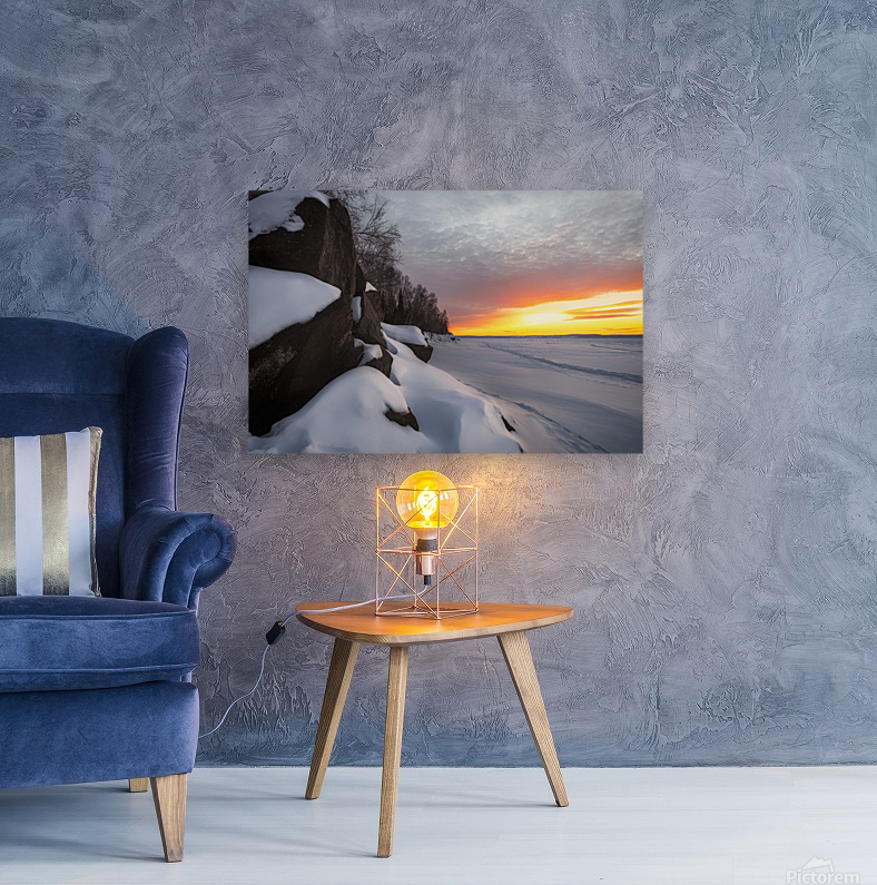 Cliff Sunrise Reproduction