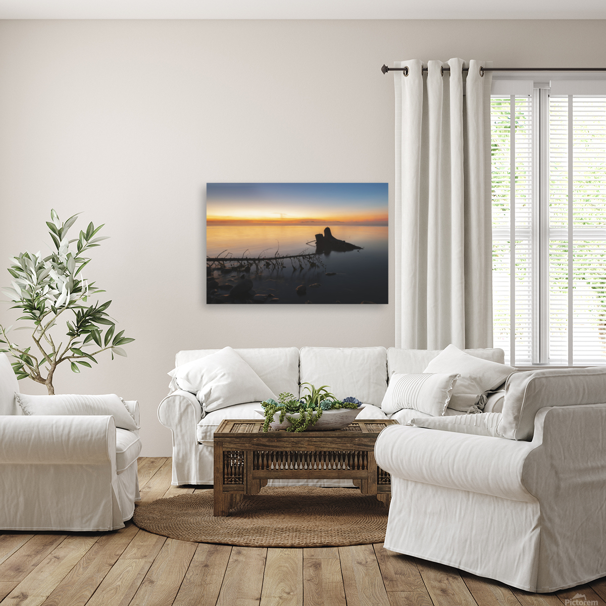 Just Before Sunrise Reproduction
