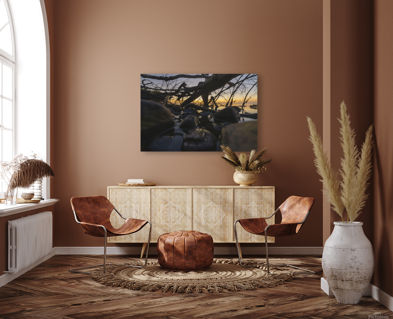 Fallen Sunrise Reproduction
