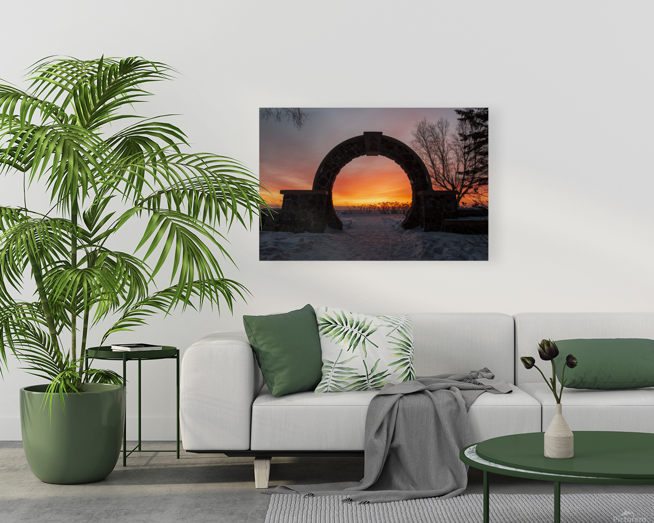 Through The Arch Reproduction
