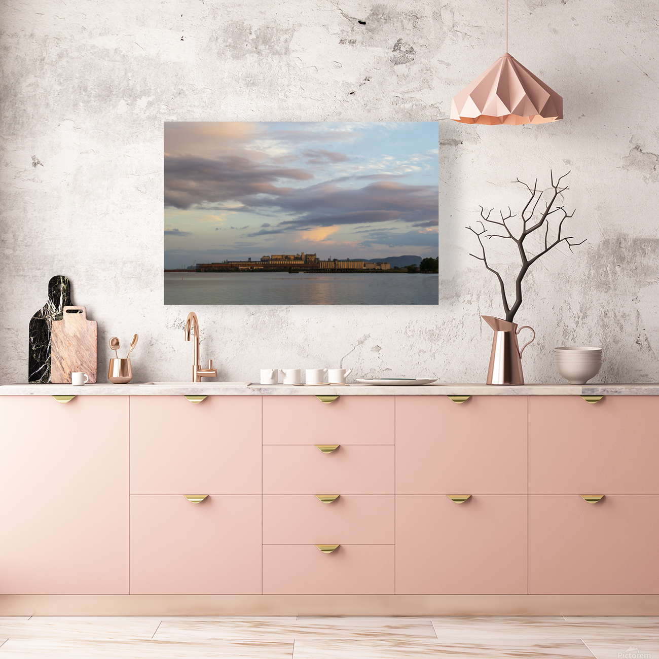 Port Sunset Reproduction