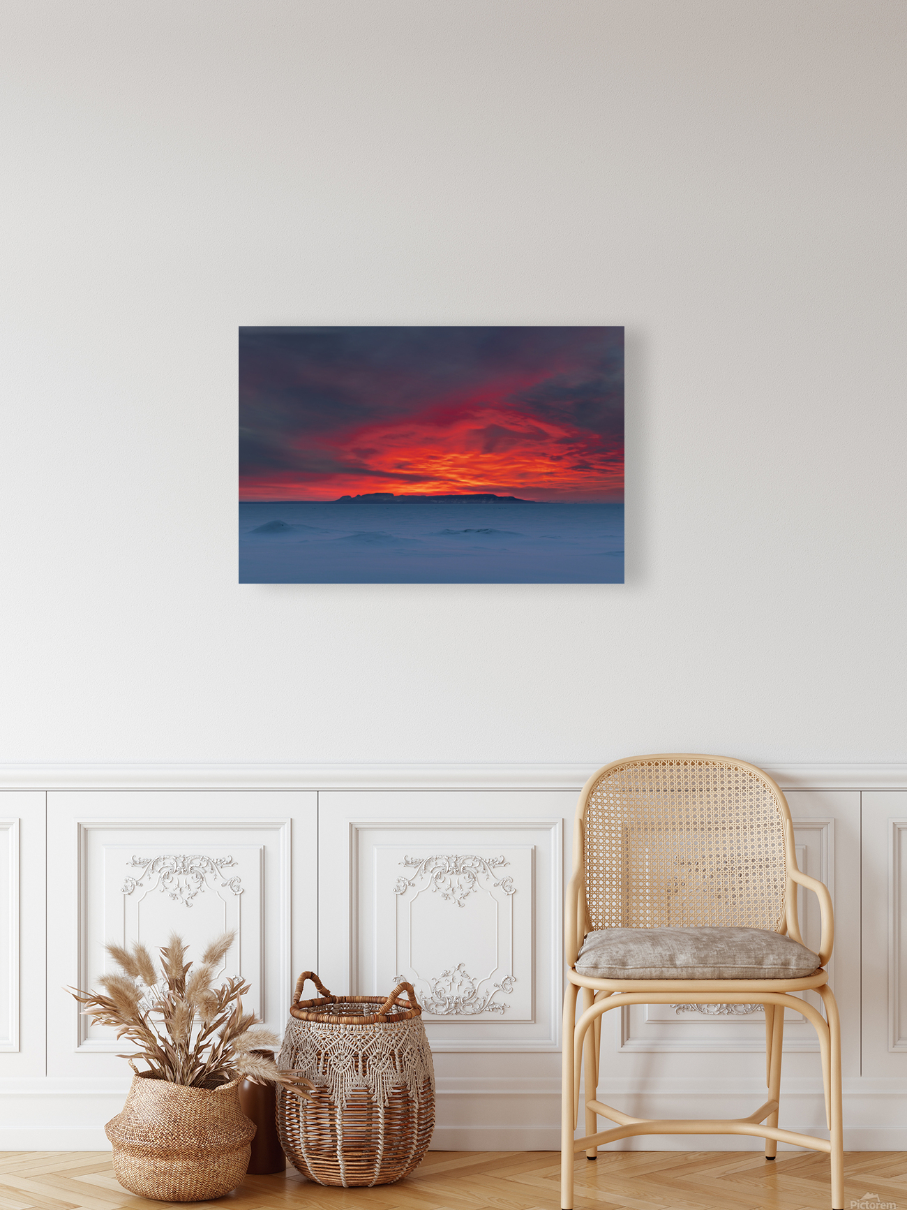 On A Red Sky Reproduction