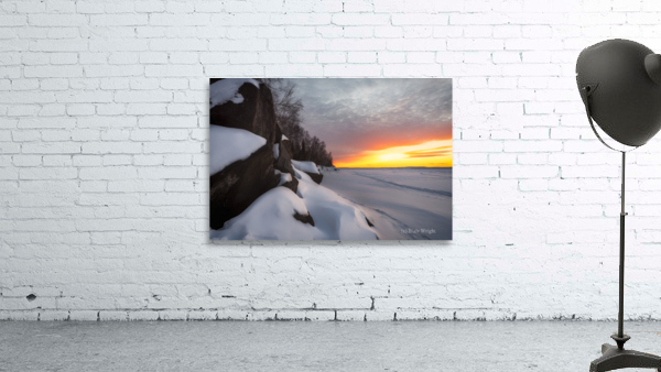 Cliff Sunrise Wall Preview