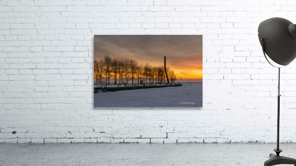 Waterfront Sunrise Wall Preview