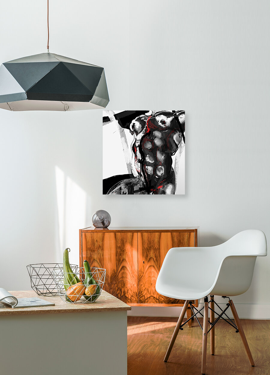 Torso Charcoal  Reproduction