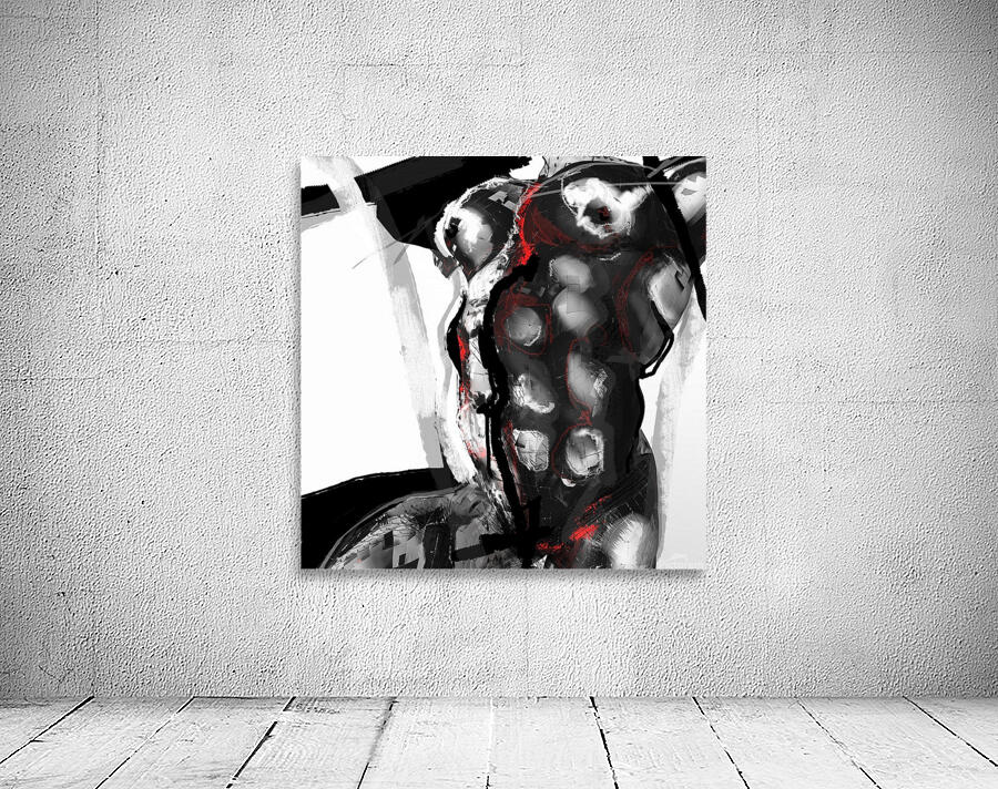 Torso Charcoal  Wall Preview