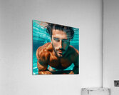 Spanish handsome in Costa Del Sol Acrylic Print