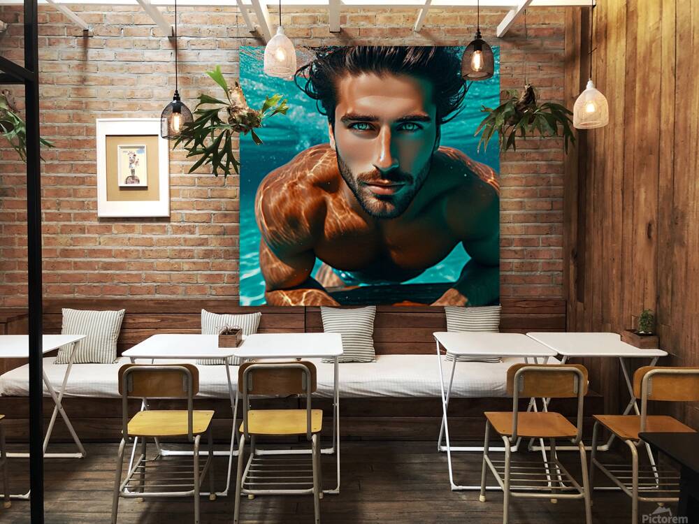 Spanish handsome in Costa Del Sol Reproduction