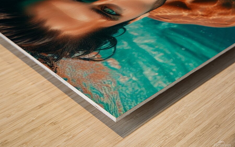 Spanish handsome in Costa Del Sol Wood print