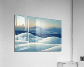 Wintery Hills Acrylic Print